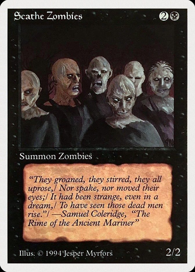 Scathe Zombies [Summer Magic / Edgar] Magic: The Gathering
