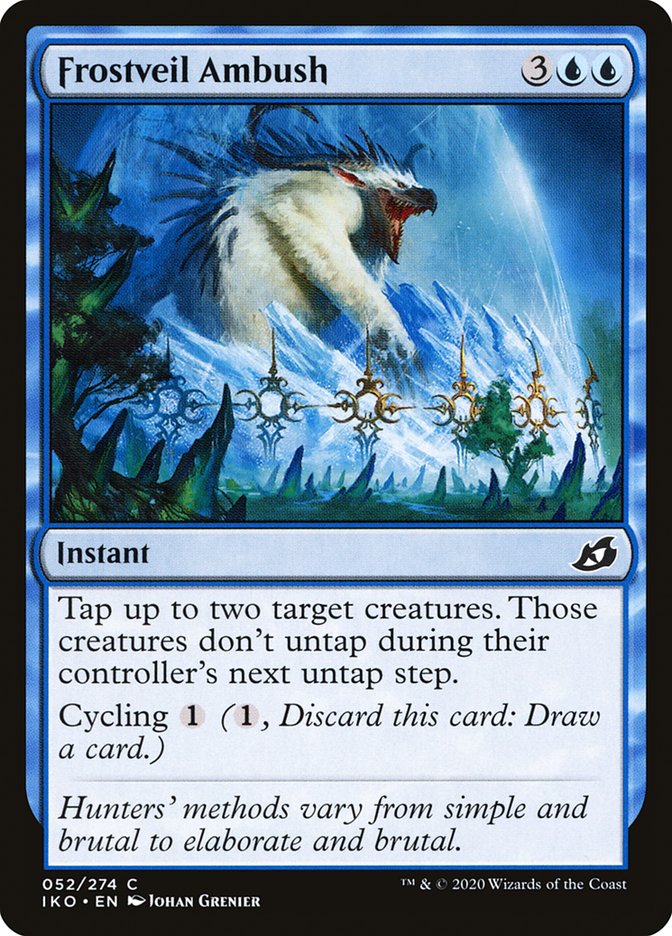 Frostveil Ambush [Ikoria: Lair of Behemoths] Magic: The Gathering
