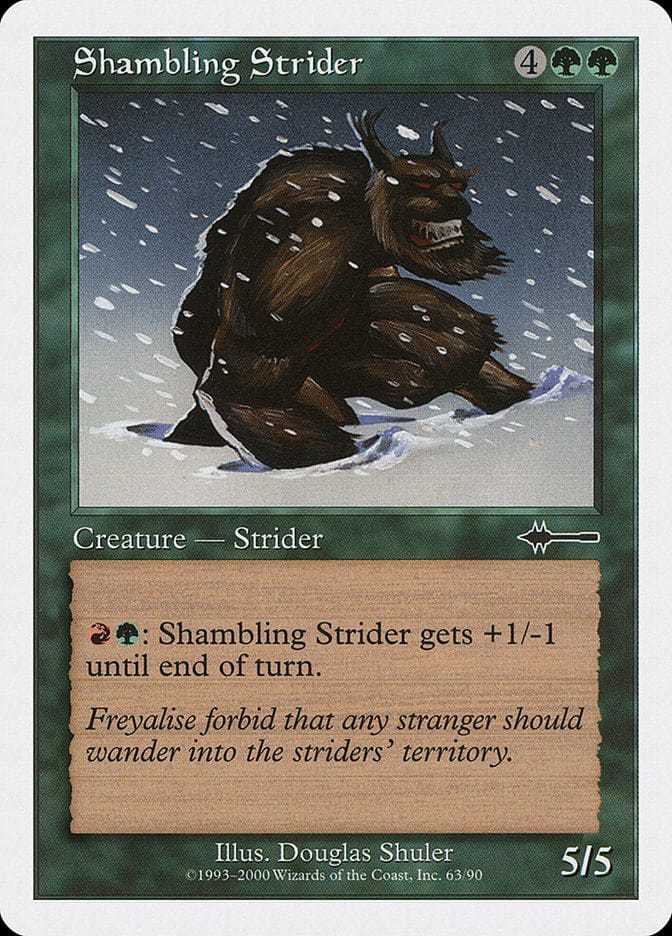 Shambling Strider [Beatdown] Magic: The Gathering