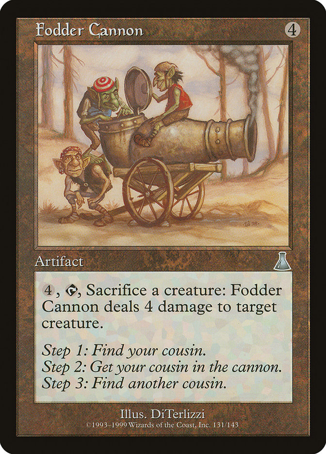Fodder Cannon [Urza's Destiny] Magic: The Gathering
