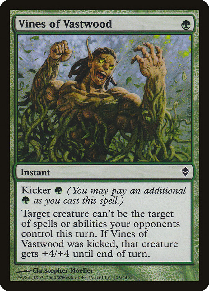 Vines of Vastwood [Zendikar] Magic: The Gathering