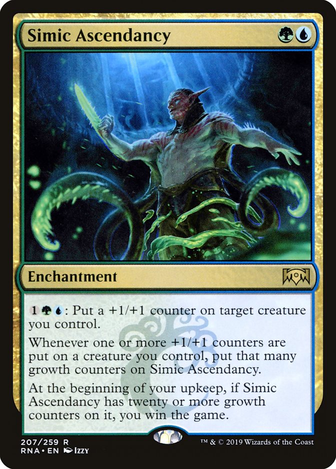 Simic Ascendancy [Ravnica Allegiance] Magic: The Gathering