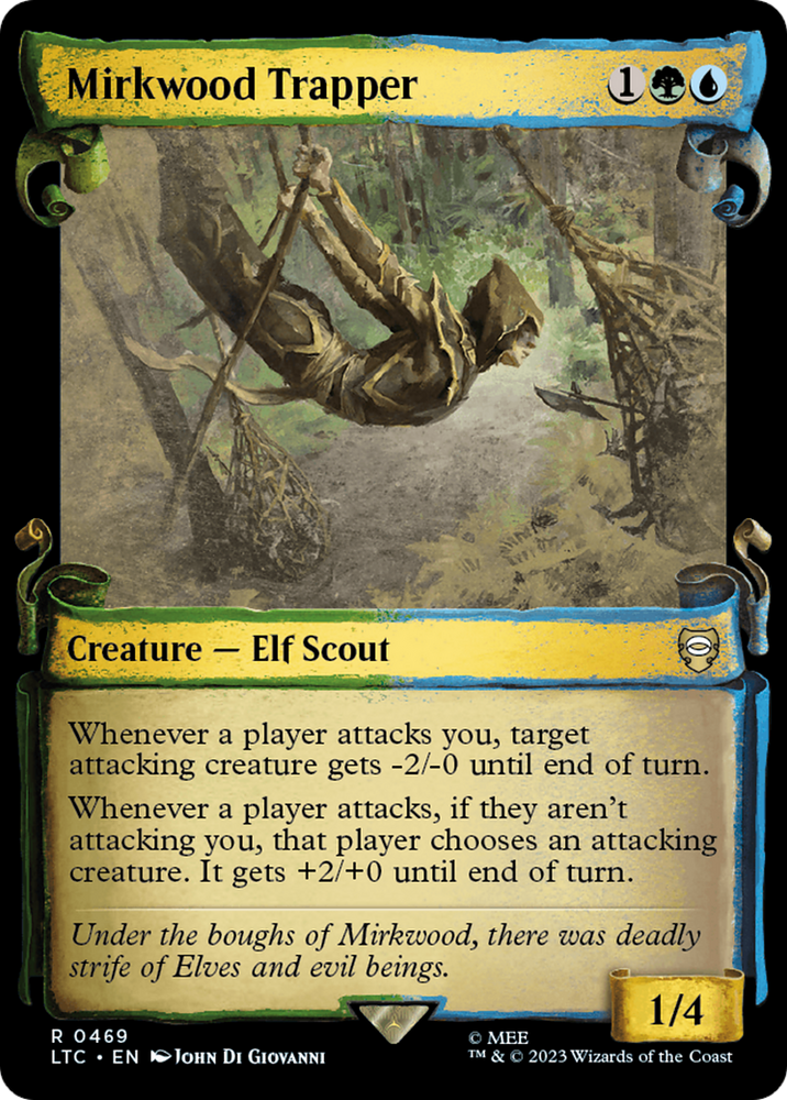 Mirkwood Trapper [The Lord of the Rings: Tales of Middle-Earth Commander Showcase Scrolls] Magic: The Gathering