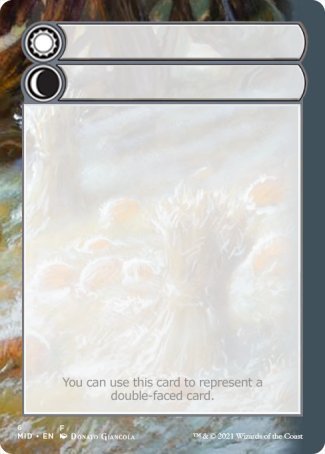 Helper Card (6/9) [Innistrad: Midnight Hunt Tokens] Magic: The Gathering