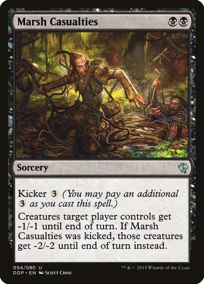 Marsh Casualties [Duel Decks: Zendikar vs. Eldrazi] Magic: The Gathering