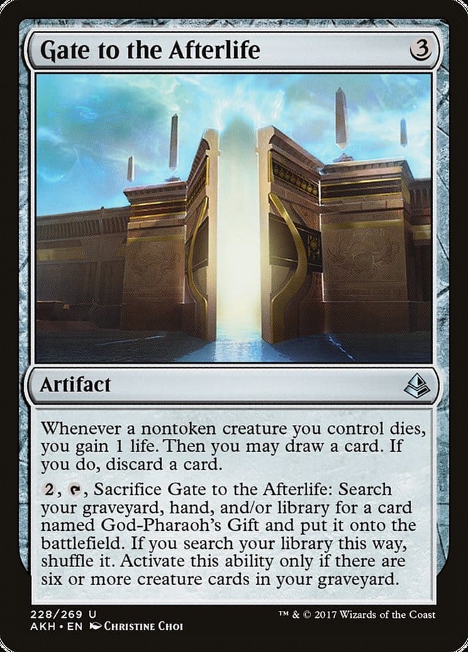 Gate to the Afterlife [Amonkhet] Magic: The Gathering