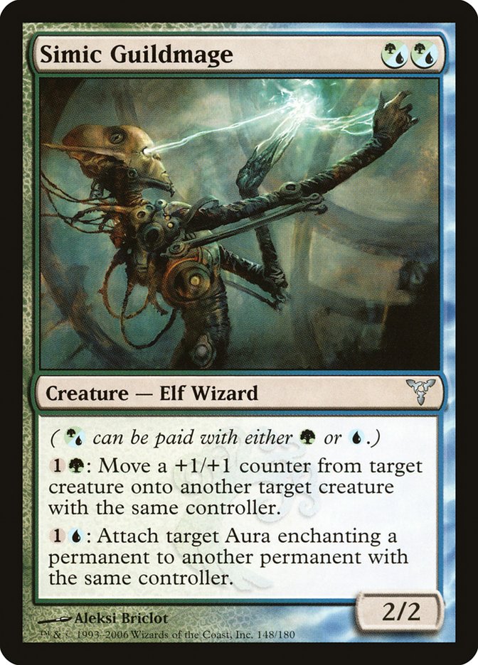 Simic Guildmage [Dissension] Magic: The Gathering