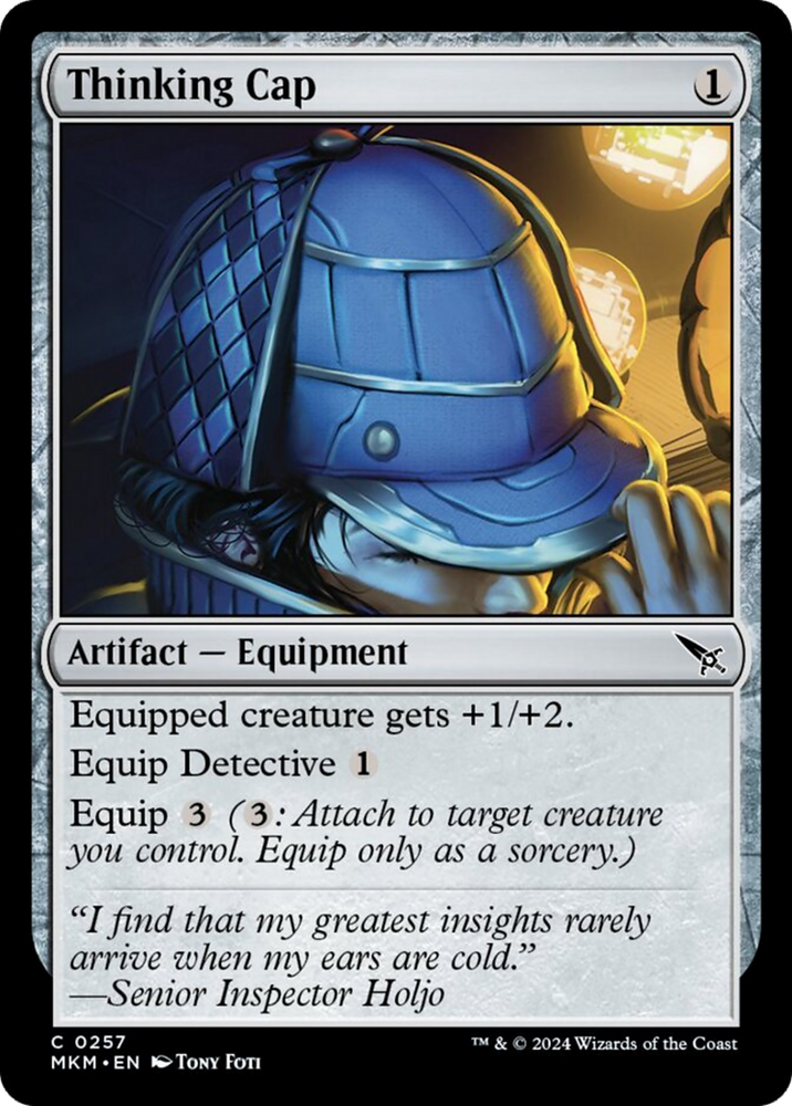 Thinking Cap [Murders at Karlov Manor] Magic: The Gathering