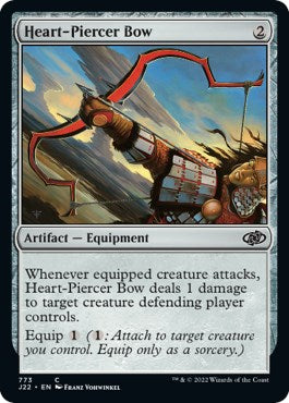 Heart-Piercer Bow [Jumpstart 2022] Magic: The Gathering