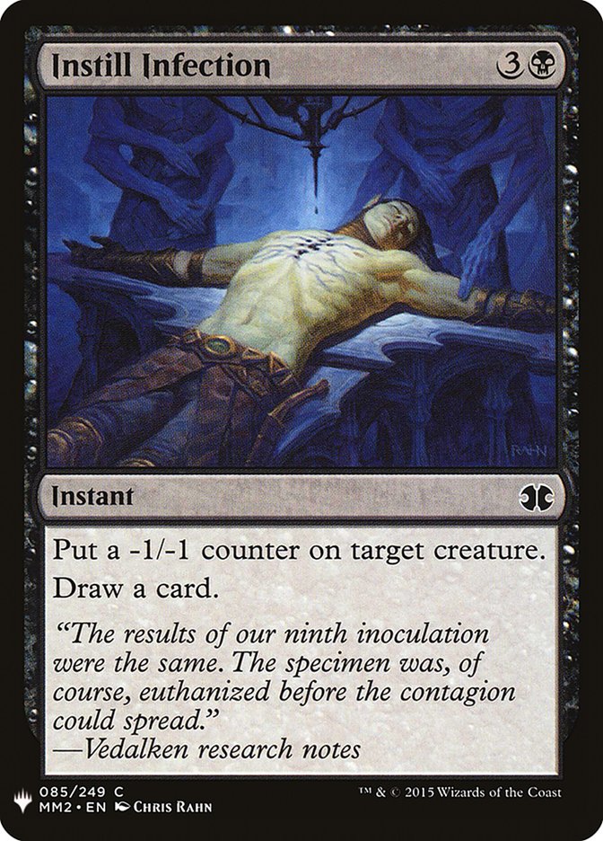 Instill Infection [Mystery Booster] Magic: The Gathering