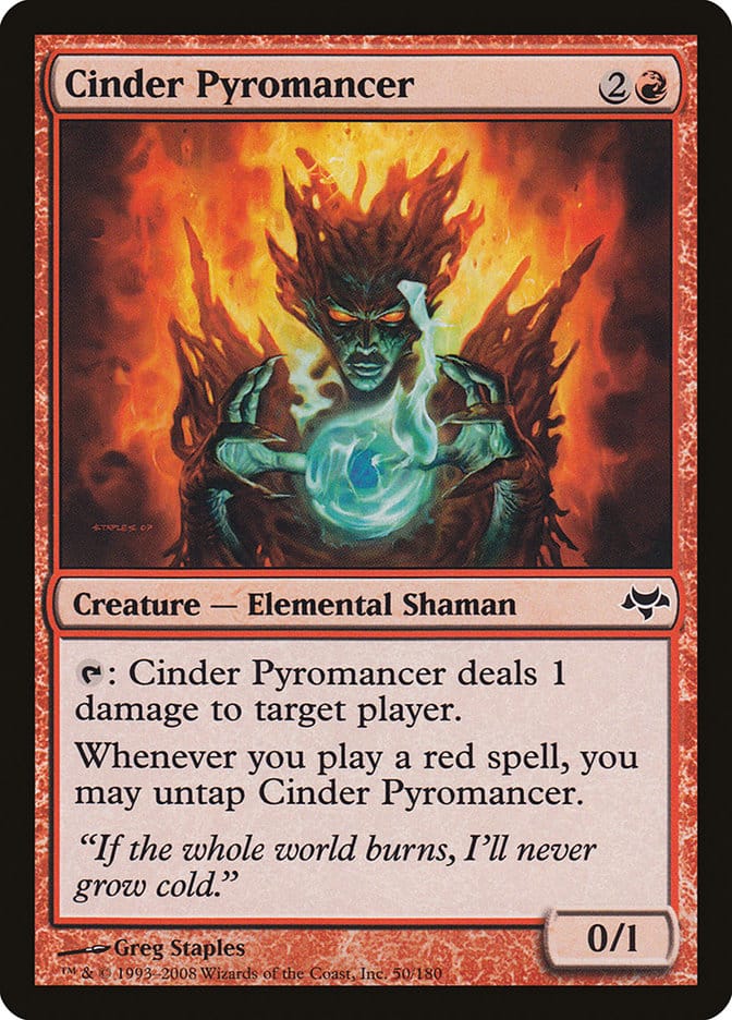 Cinder Pyromancer [Eventide] Magic: The Gathering