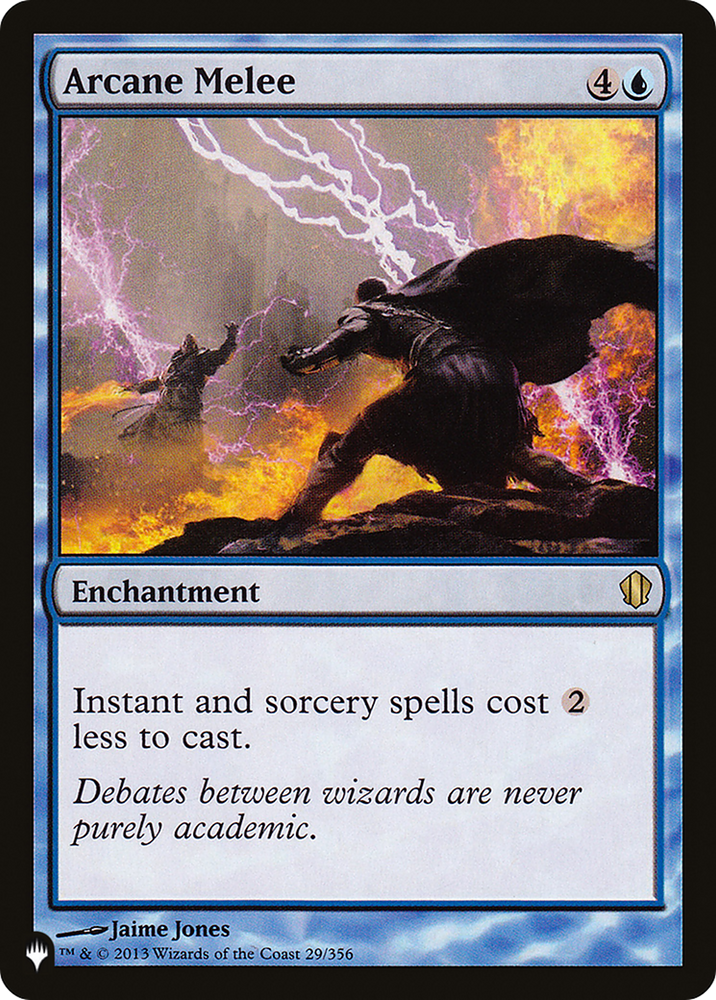 Arcane Melee [The List] Magic: The Gathering