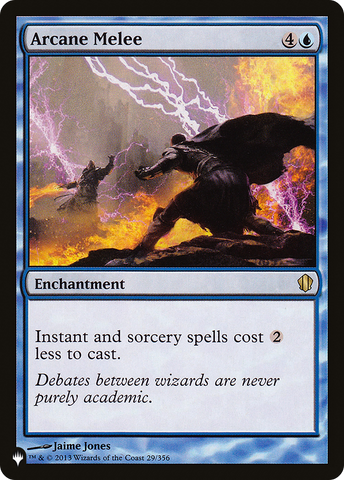 Arcane Melee [The List] Magic: The Gathering