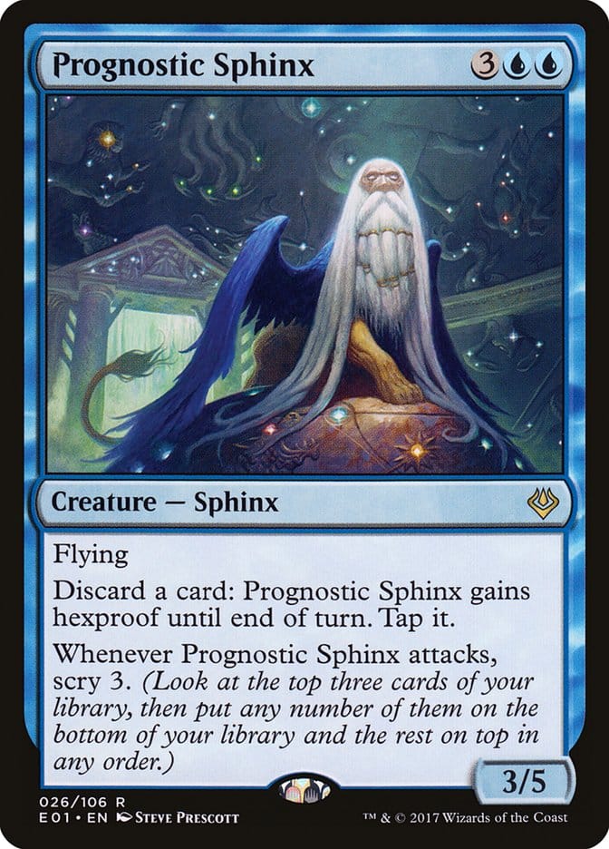 Prognostic Sphinx [Archenemy: Nicol Bolas] Magic: The Gathering
