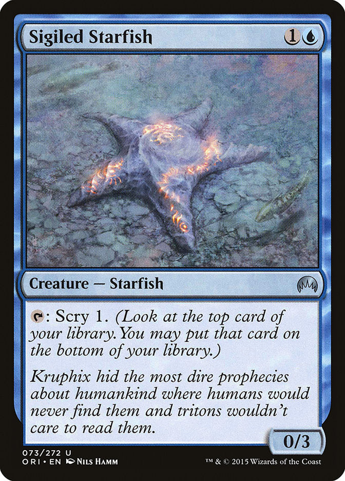 Sigiled Starfish [Magic Origins] Magic: The Gathering