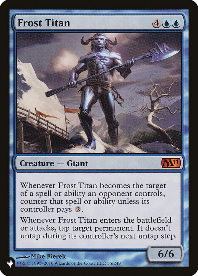 Frost Titan [The List] Magic: The Gathering