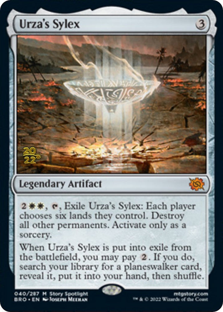 Urza's Sylex [The Brothers' War Prerelease Promos] Magic: The Gathering