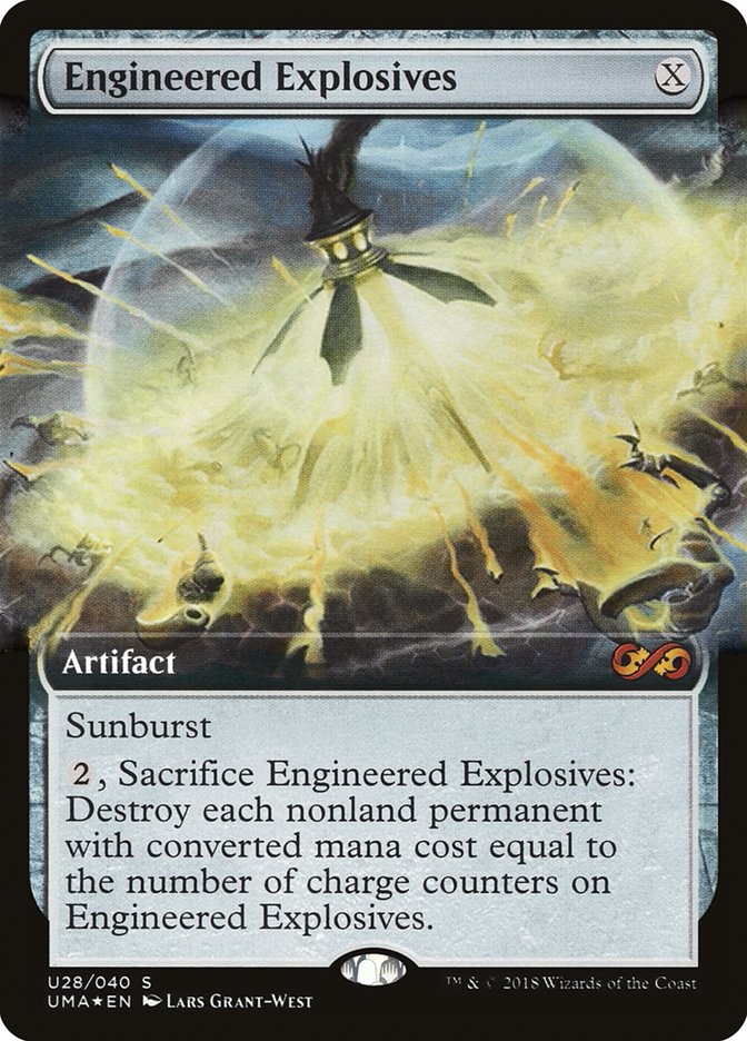 Engineered Explosives (Topper) [Ultimate Masters Box Topper] Magic: The Gathering