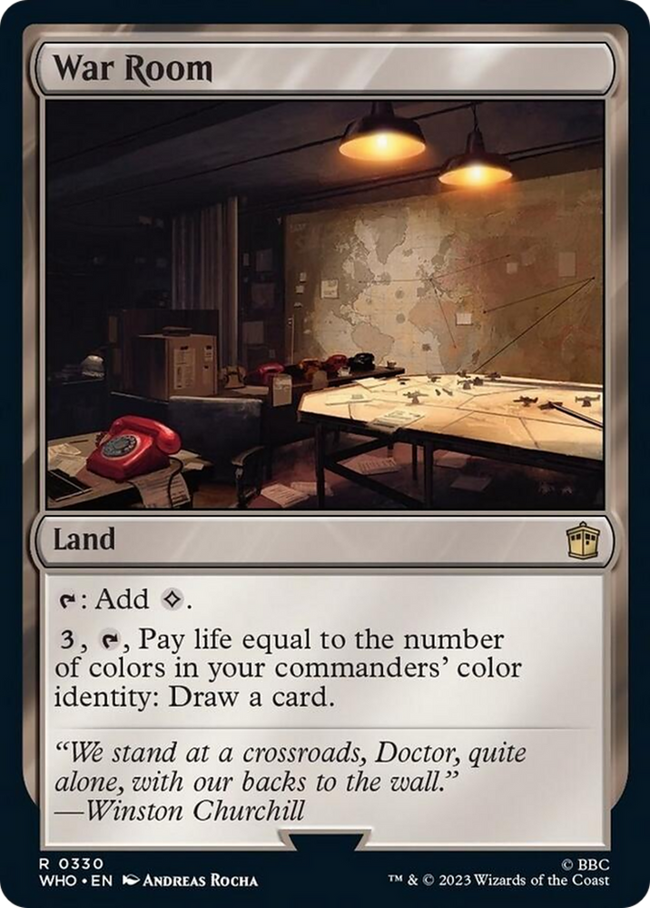 War Room [Doctor Who] Magic: The Gathering