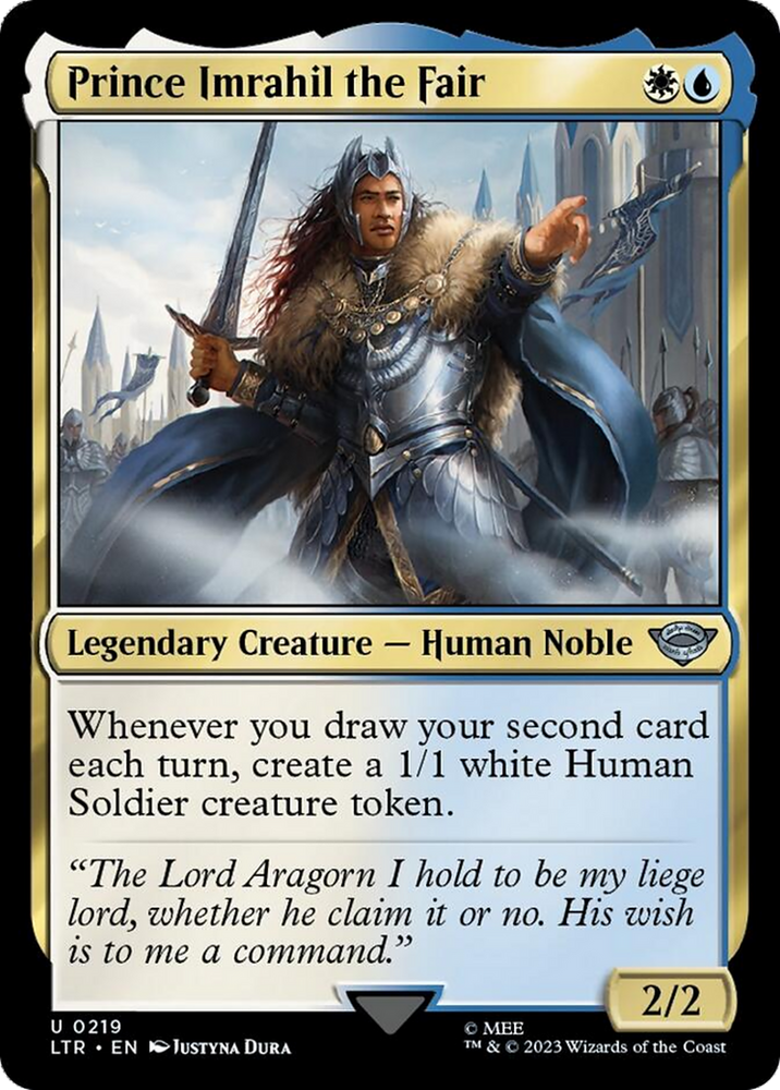 Prince Imrahil the Fair [The Lord of the Rings: Tales of Middle-Earth] Magic: The Gathering