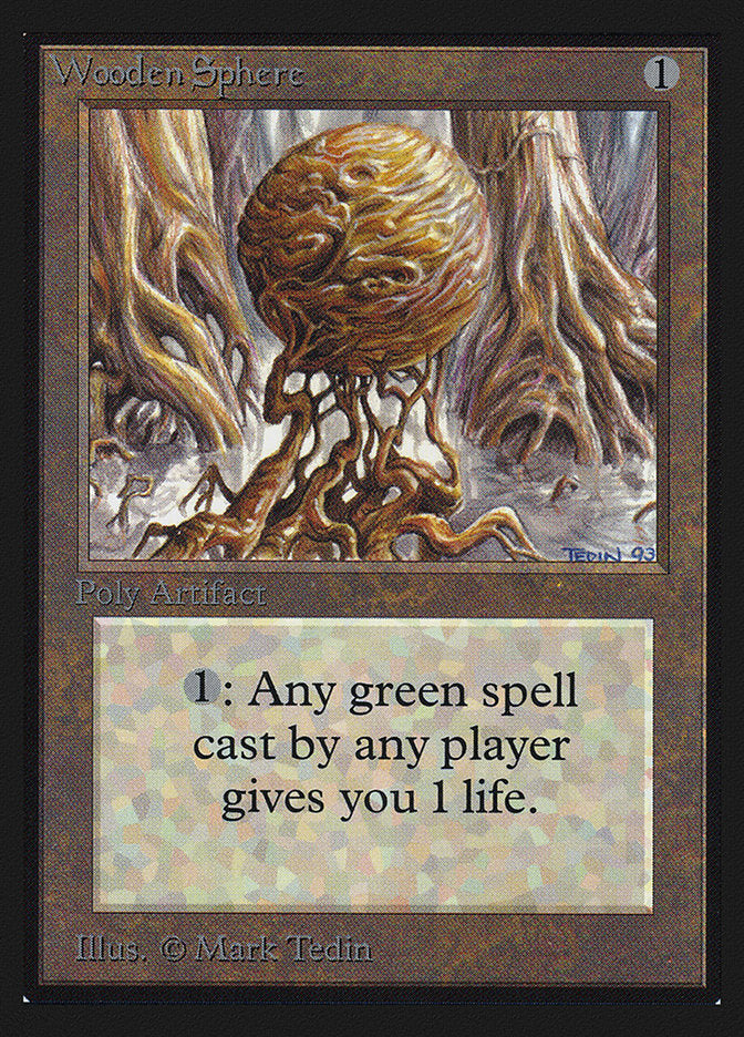 Wooden Sphere [International Collectors' Edition] Magic: The Gathering