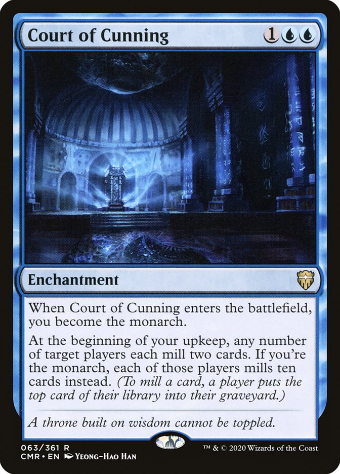 Court of Cunning [Commander Legends] Magic: The Gathering
