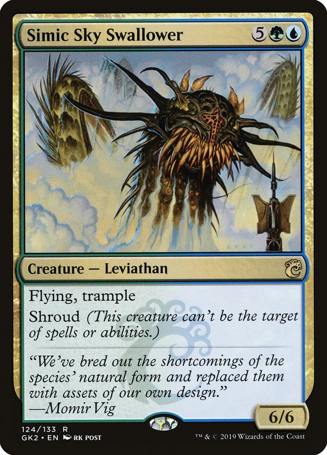 Simic Sky Swallower [Ravnica Allegiance Guild Kit] Magic: The Gathering