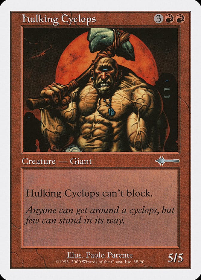 Hulking Cyclops [Beatdown] Magic: The Gathering