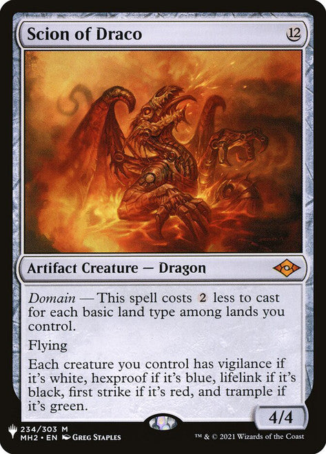 Scion of Draco [The List] Magic: The Gathering