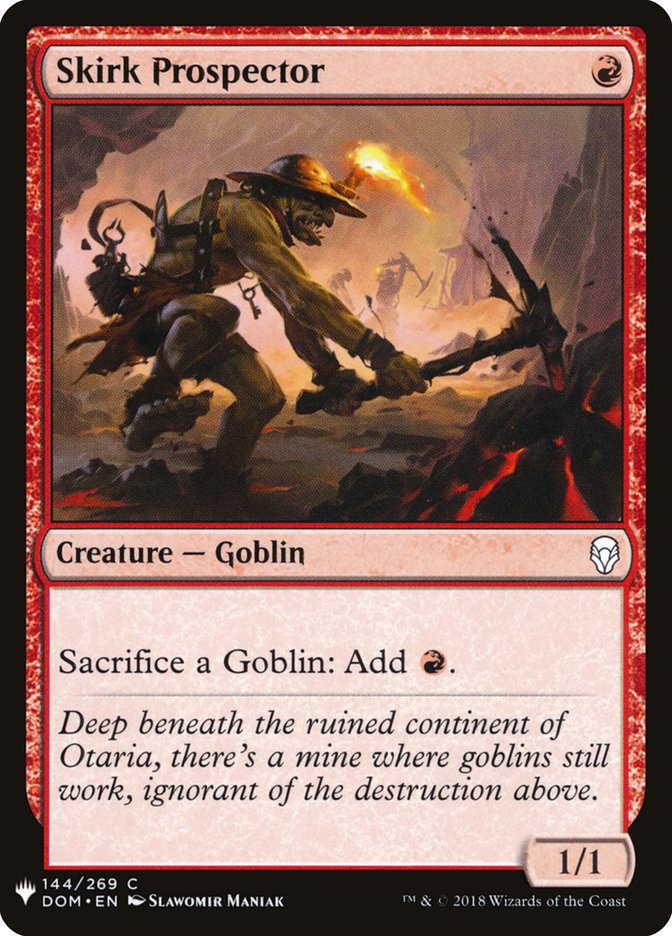 Skirk Prospector [Mystery Booster] Magic: The Gathering