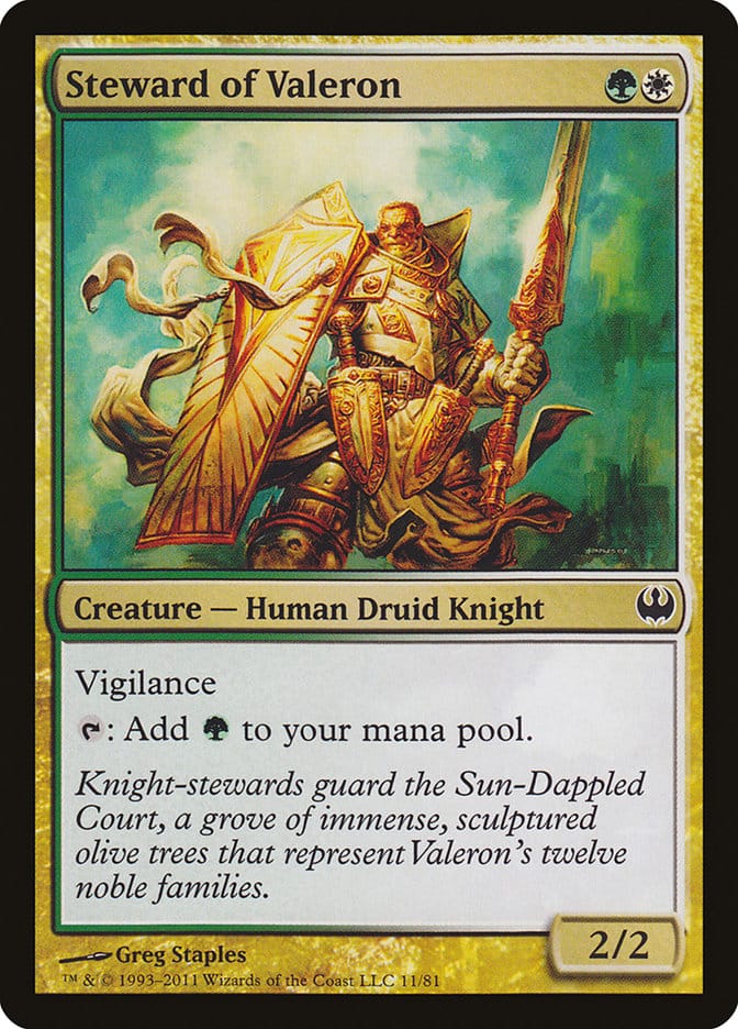 Steward of Valeron [Duel Decks: Knights vs. Dragons] Magic: The Gathering