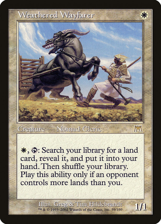 Weathered Wayfarer [Onslaught] Magic: The Gathering