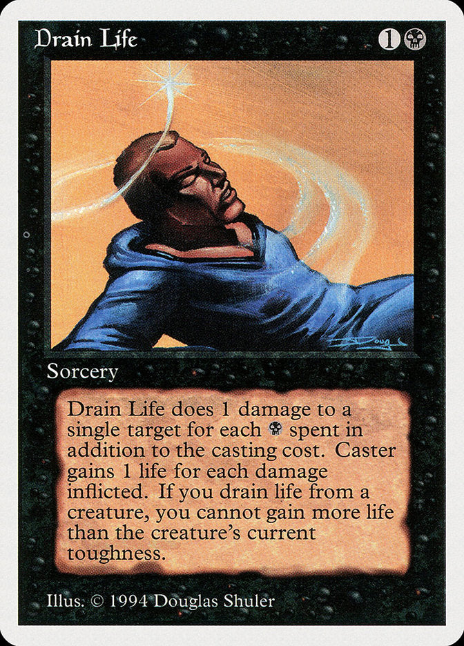 Drain Life [Summer Magic / Edgar] Magic: The Gathering