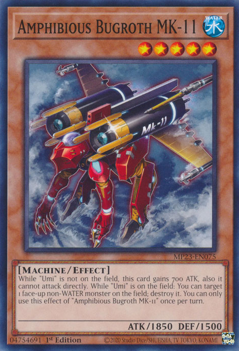 Amphibious Bugroth MK-11 [MP23-EN075] Common - Yugioh Cards For Your TCG Needs!