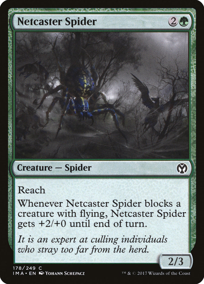Netcaster Spider [Iconic Masters] Magic: The Gathering