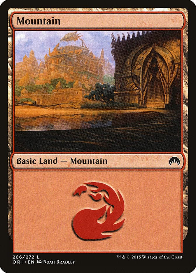 Mountain (266) [Magic Origins] Magic: The Gathering