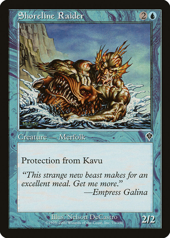 Shoreline Raider [Invasion] Magic: The Gathering