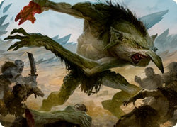 Troll Art Card [Dungeons & Dragons: Adventures in the Forgotten Realms Art Series] Magic: The Gathering