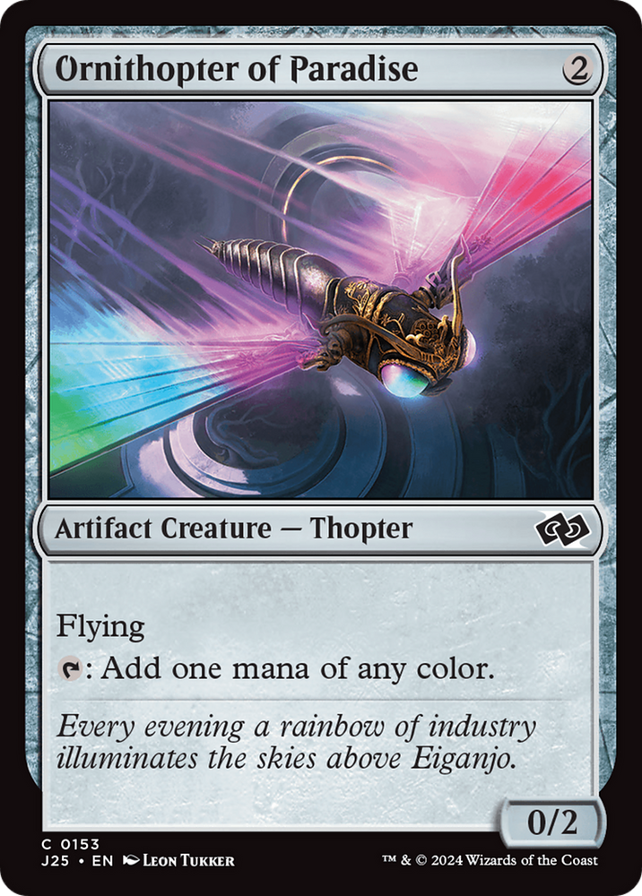 Ornithopter of Paradise [Foundations Jumpstart] Magic: The Gathering