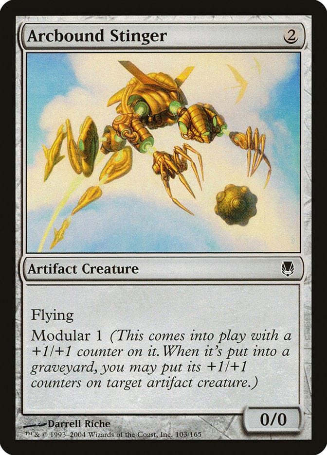 Arcbound Stinger [Darksteel] Magic: The Gathering
