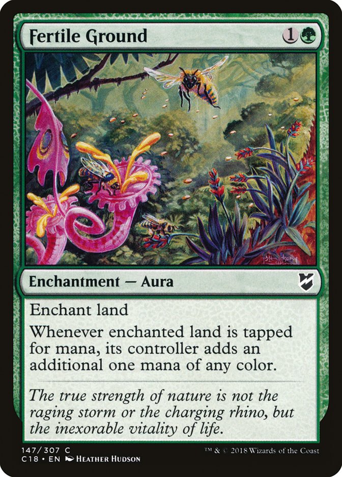 Fertile Ground [Commander 2018] Magic: The Gathering