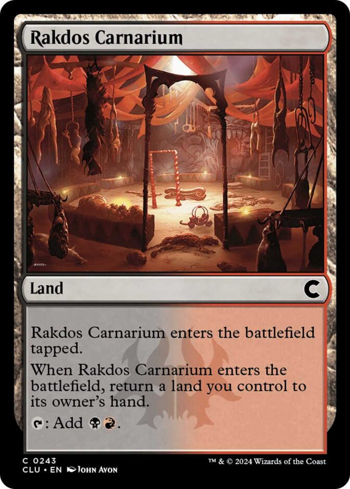 Rakdos Carnarium [Ravnica: Clue Edition] Magic: The Gathering