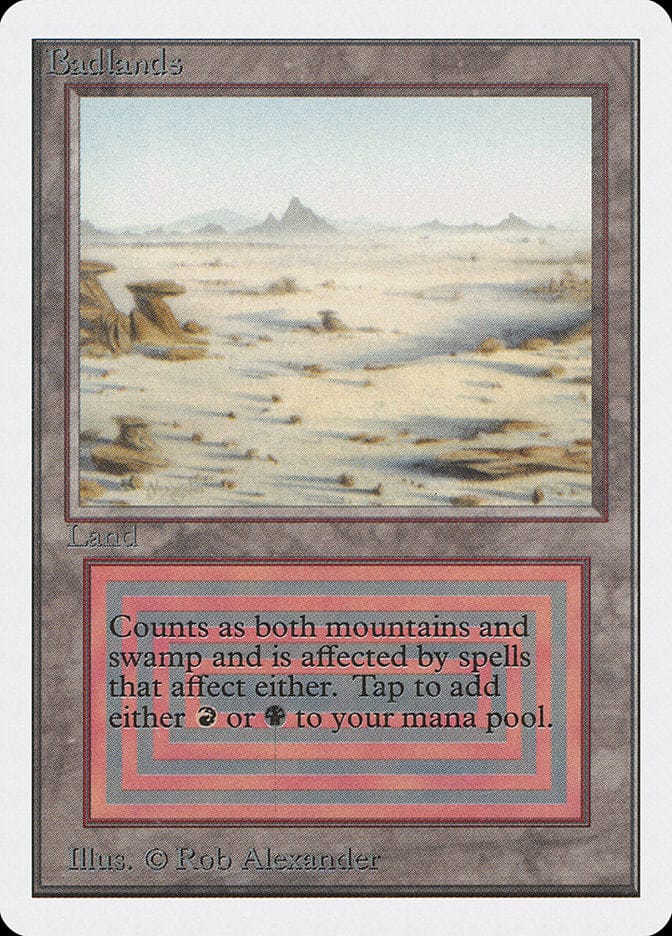 Badlands [Unlimited Edition] Magic: The Gathering