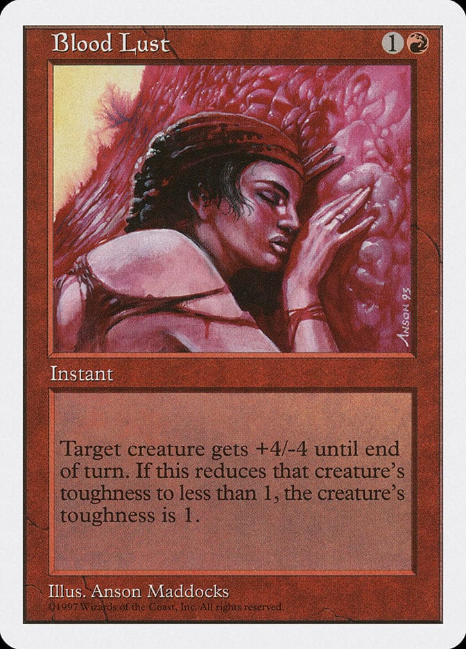 Blood Lust [Fifth Edition] Magic: The Gathering