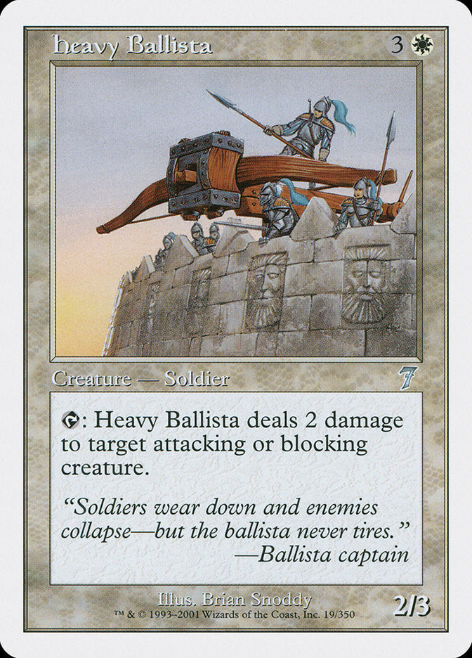 Heavy Ballista [Seventh Edition] Magic: The Gathering