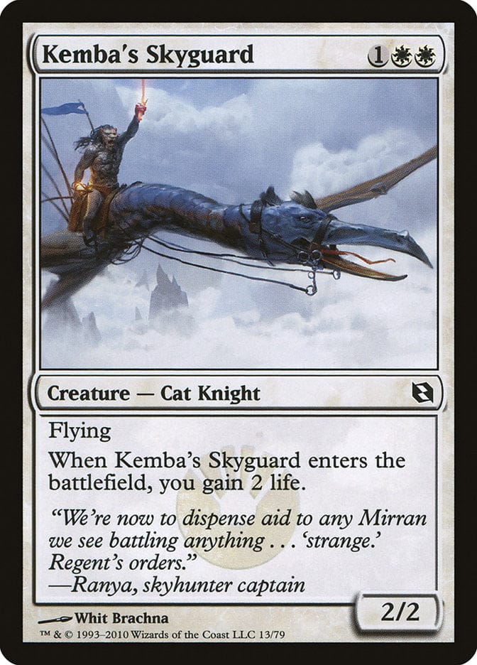 Kemba's Skyguard [Duel Decks: Elspeth vs. Tezzeret] Magic: The Gathering