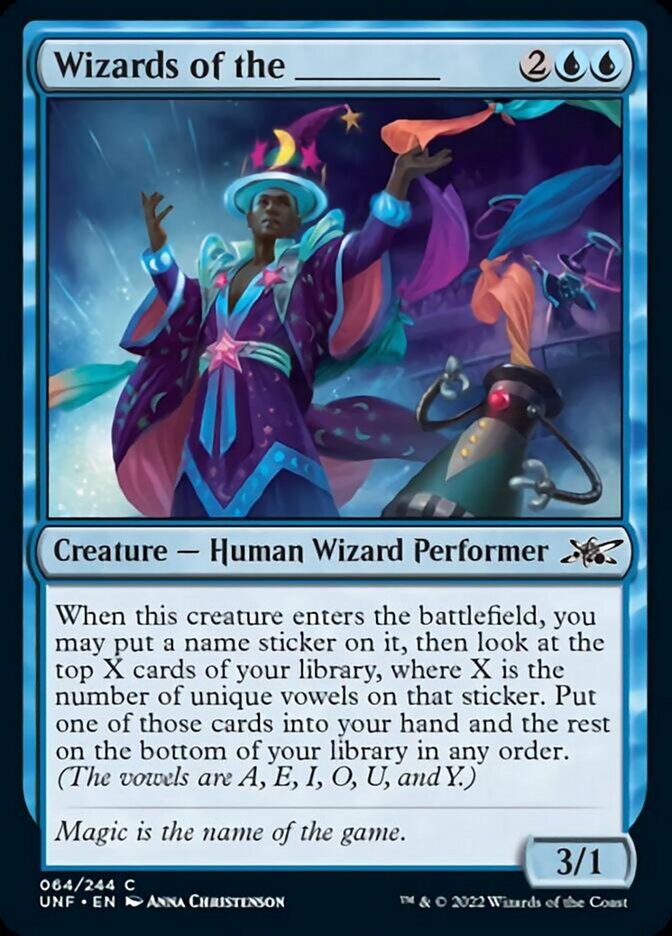 Wizards of the _____ [Unfinity] Magic: The Gathering