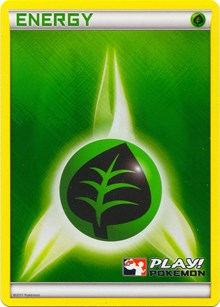 Grass Energy (2011 Play Pokemon Promo) [League & Championship Cards] Pokémon