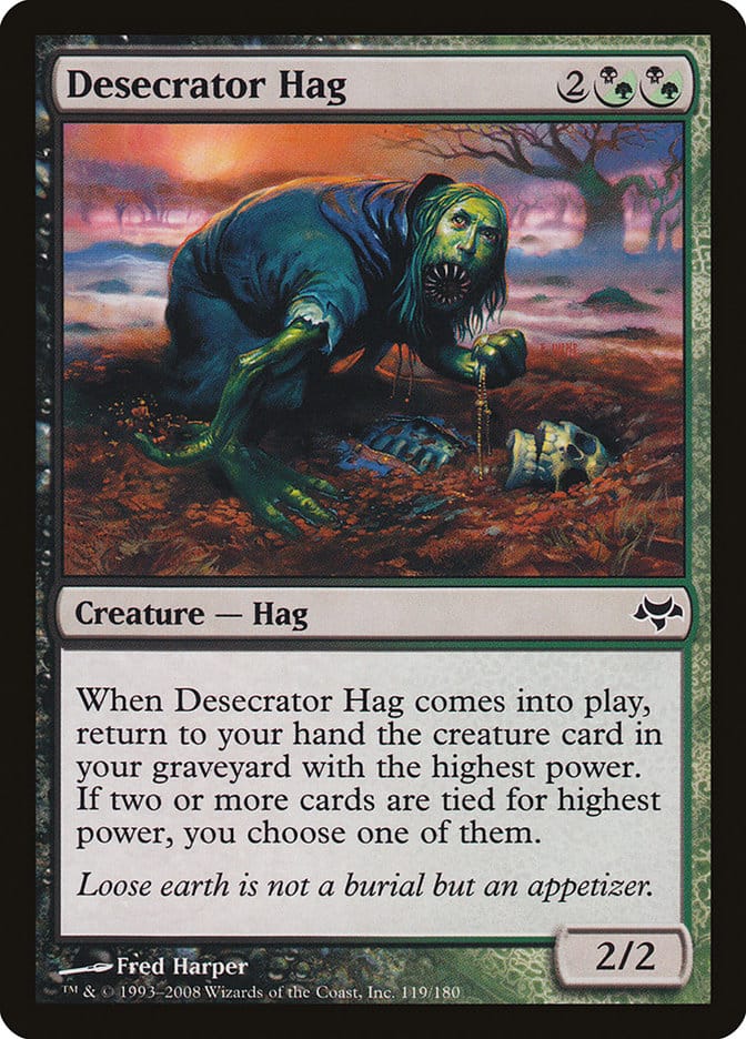 Desecrator Hag [Eventide] Magic: The Gathering