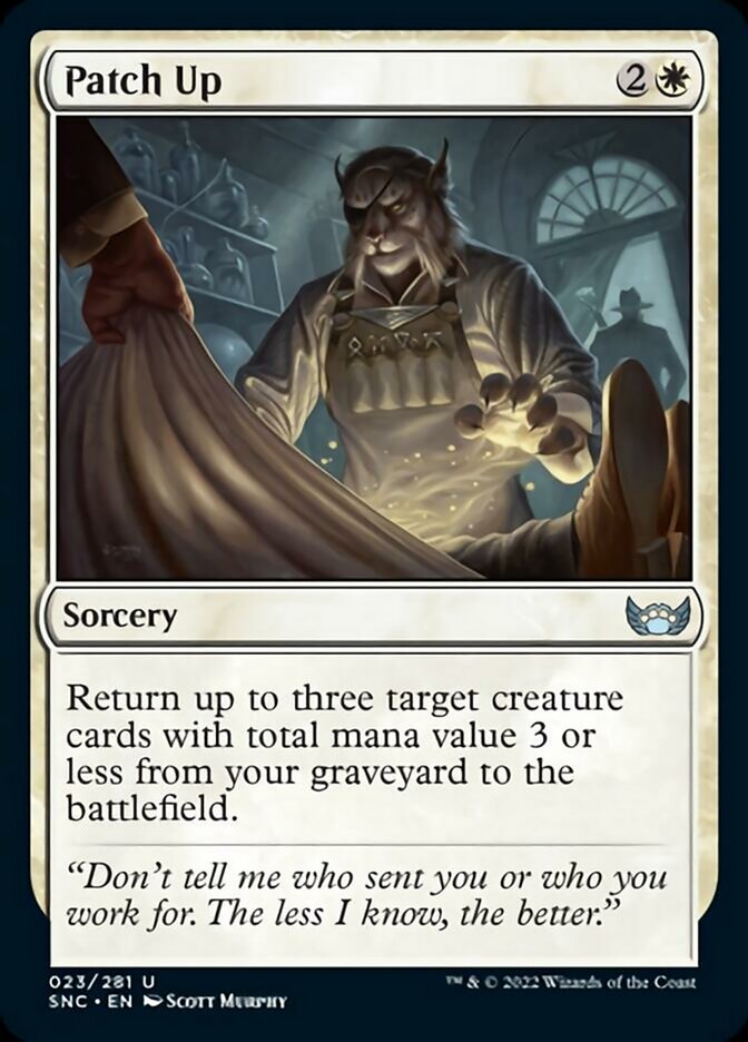 Patch Up [Streets of New Capenna] Magic: The Gathering